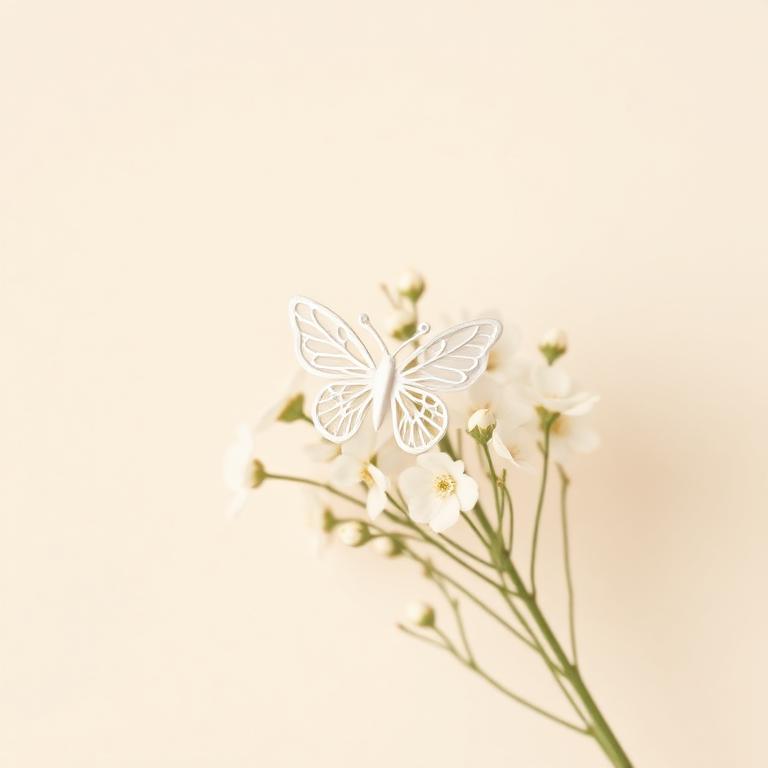 White butterfly